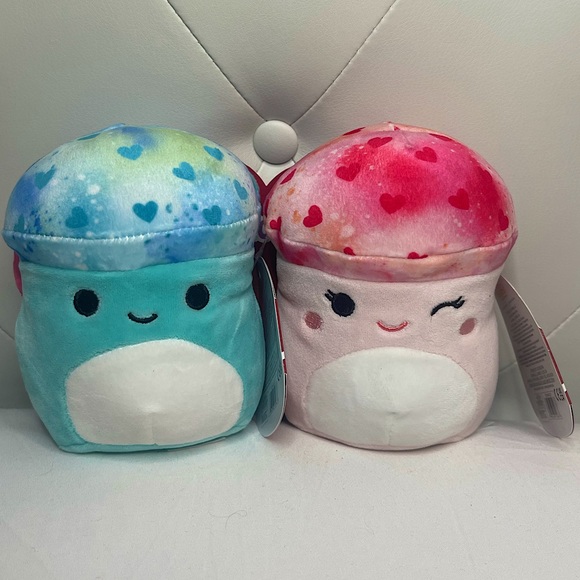 NWT Mully And Molly Valentines Set 5" Squishmallow - Picture 1 of 4